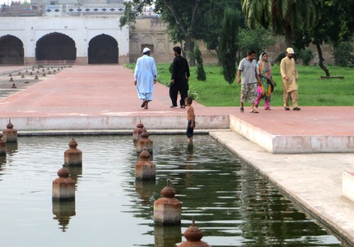Los jardines de Shalimar, en Lahore