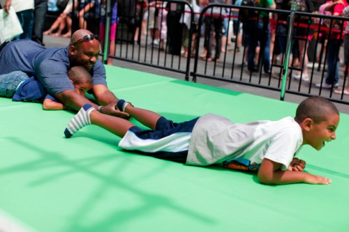 Green screen installation 02 (Photo credit Clint Spaulding)